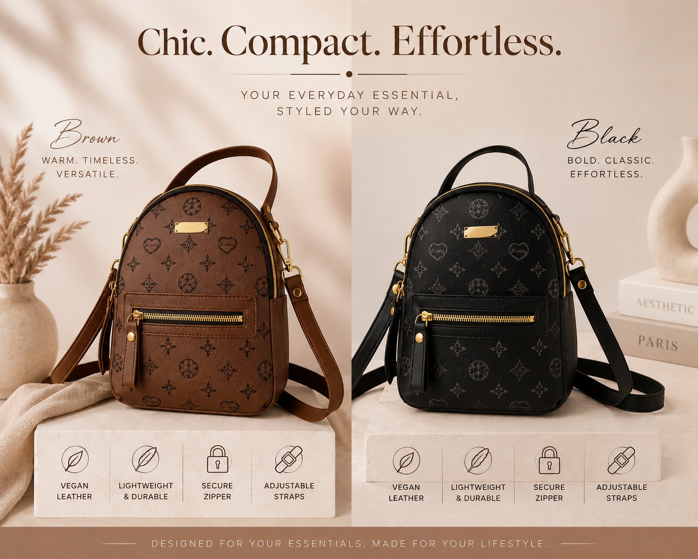 Mini Monogram Backpack