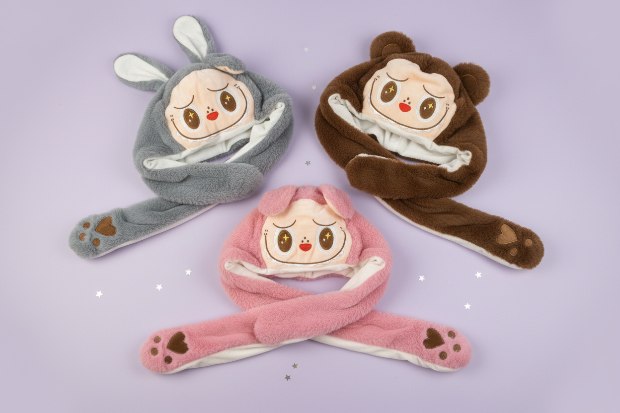 Labubu Furry Hats Product Photo