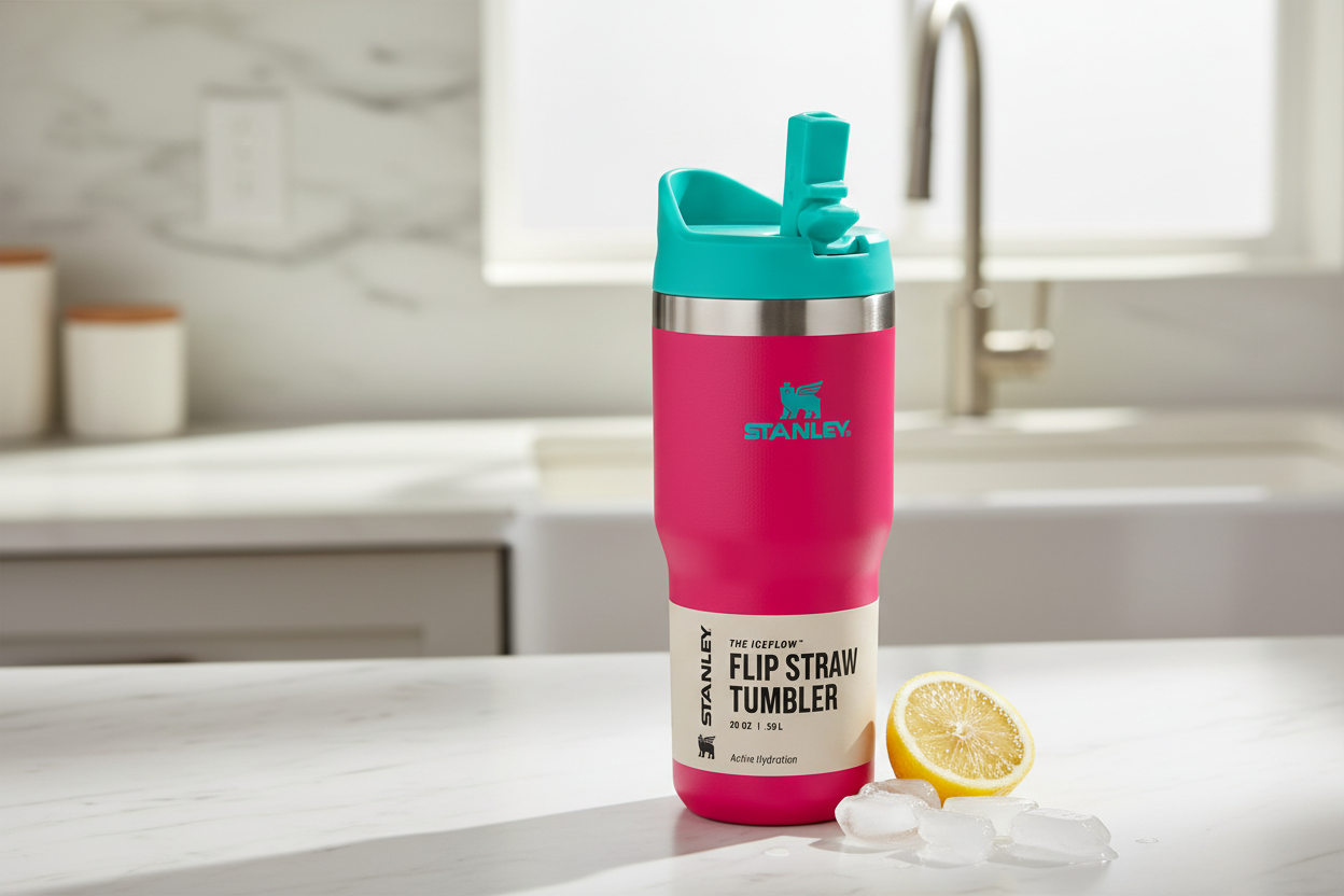 Stanley IceFlow™ Flip Straw Tumbler – 20 oz